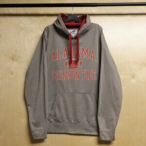 J.America Athletic Alabama Crimson Tide Hoodie Sz L